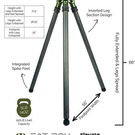 Elevate™ 2 Section Tripod