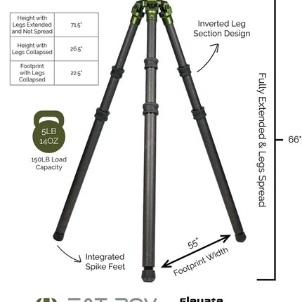 Elevate™ 3 Section Inverted Tripod