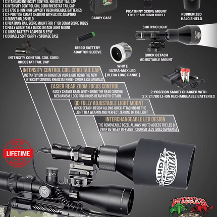 ShotPro White Night Hunting Light Kit
